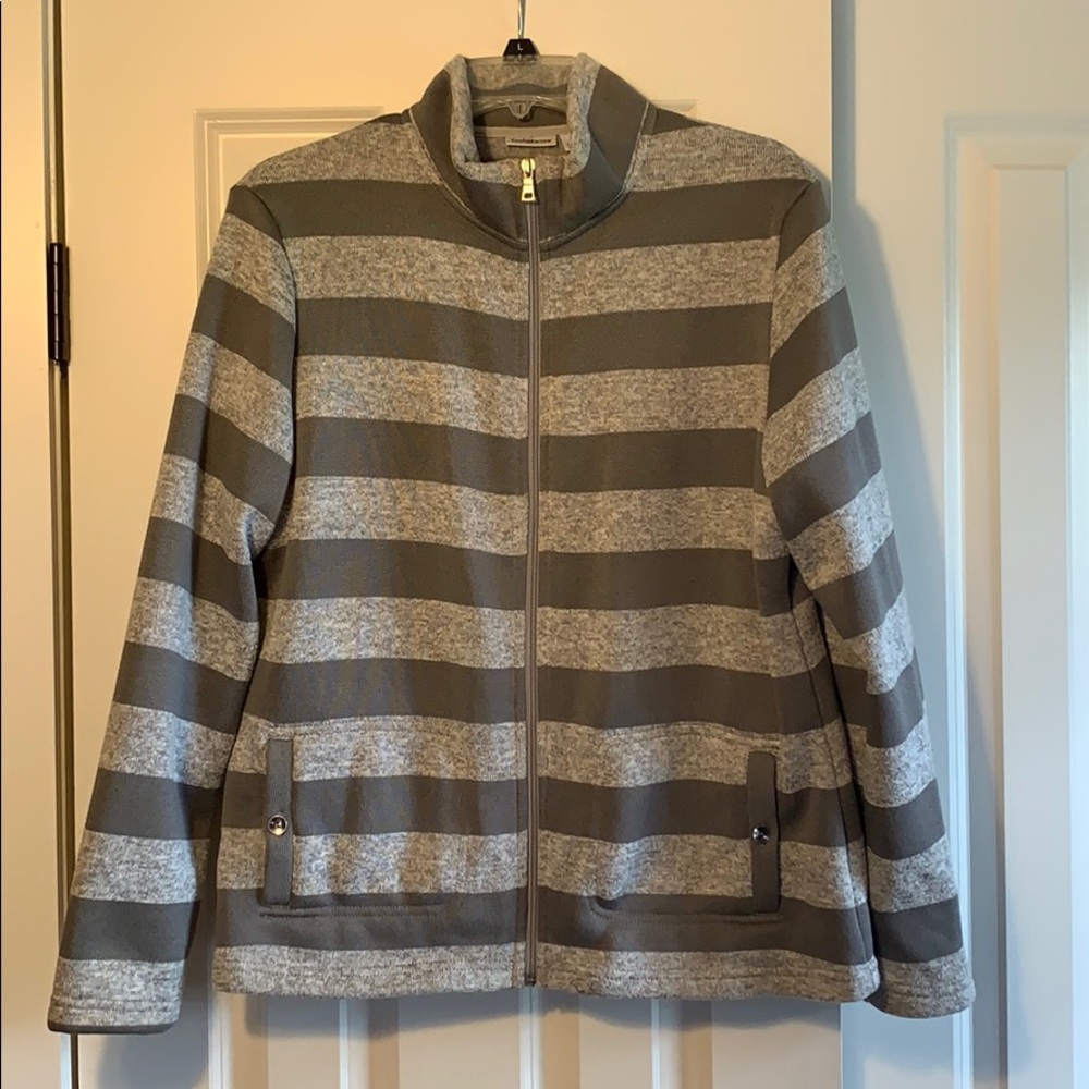 Croft & Barrow Sweater Jacket Size L